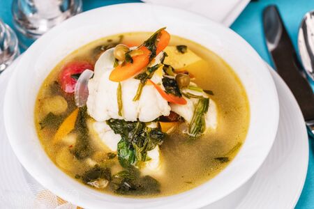 Mediterranean soupの写真素材