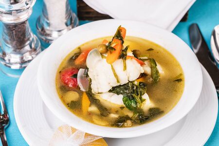 Mediterranean soupの写真素材