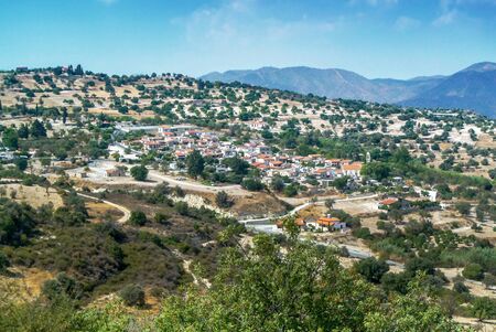 Cyprus, Lefkara village near.の写真素材