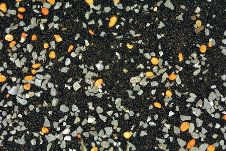 Gravel surface - backdrop - backgroundの写真素材