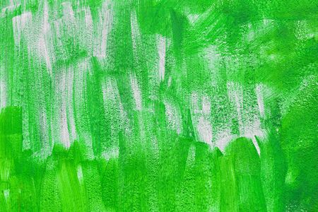 green painted on cement wall - closeupの写真素材