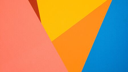 red, yellow, pink, blue and orange paper texture