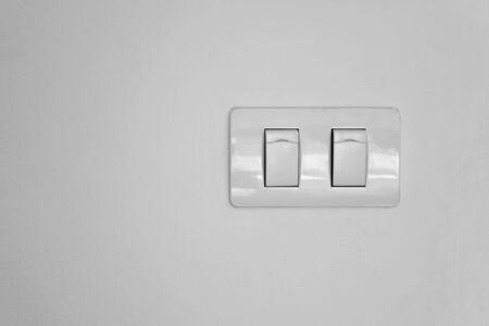 White light switchの写真素材