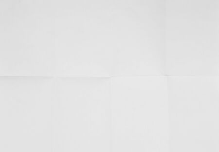 white sheet of paper foldedの写真素材