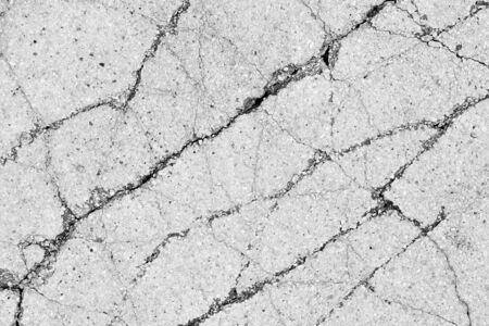 crack concrete floor from earthquakeの写真素材