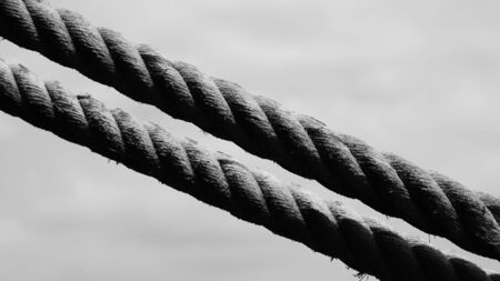cotton rope - monochrome