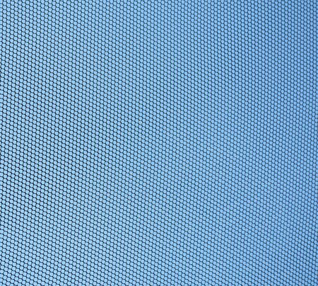 Wire mesh steel on blue sky background