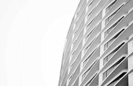 Office building windows backgroundの写真素材