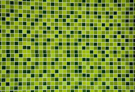 old green ceramic wall tiles background