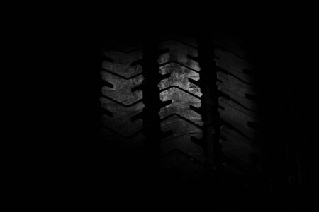 Tire texture - backgroundの写真素材