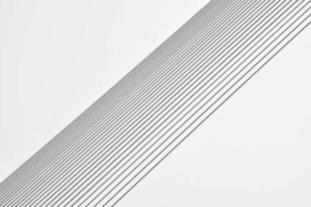 pattern of wire rope at Suspension bridge - abstract background - monochromeの写真素材