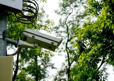 CCTV Security camera.の写真素材