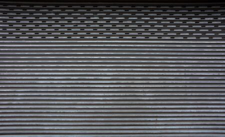 pattern of vintage metal doorの写真素材