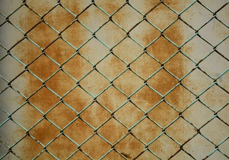 rust metal net の写真素材