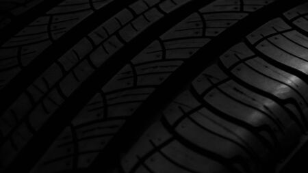 new tire texture - backgroundの写真素材