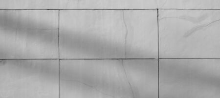 white cement wall with line and shadow