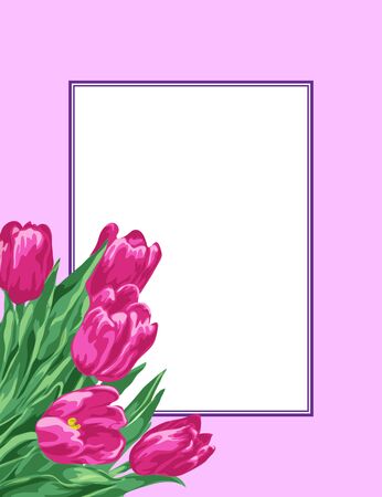 Frame for greeting cards and invitationsのイラスト素材
