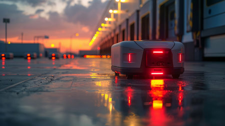 drone delivery services, utilizing robotic drones for parcel delivery is revolutionizing logistics and enhancing efficiency in delivery operationsの素材