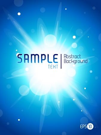 Blue Splash Abstract Backgroundのイラスト素材