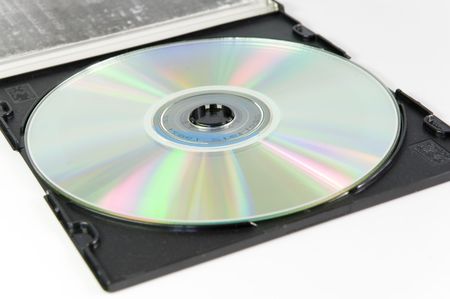 cd on a slim boxの写真素材