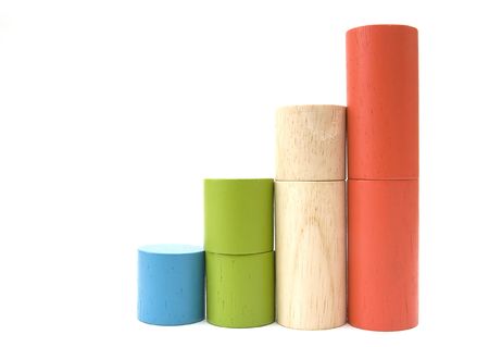 colorful blocksの写真素材