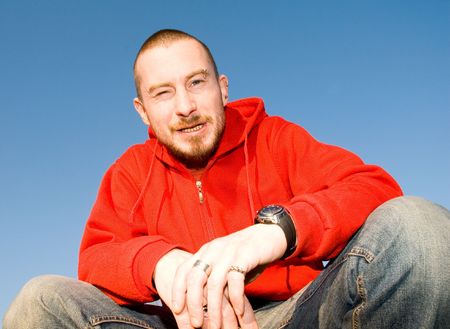 aggressive manの写真素材