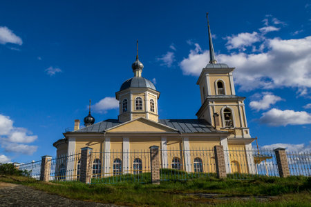 Stone Orthodox Church on the Hillのeditorial素材