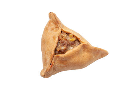 triangular meat pieの写真素材