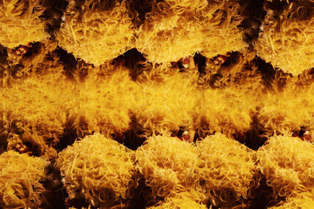 Creative trendy fast food template ideas - chicksburgers create an abstract background. Unhealthy...