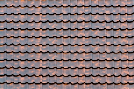 Material of brown house roofの写真素材