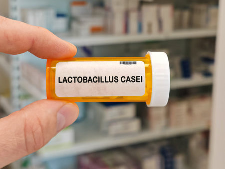 LACTOBACILLUS CASEI probiotic microorganism supplement for gut microbiome and digestive health