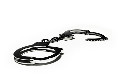 Handcuffs isolated