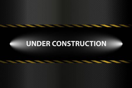 Under Constructionの写真素材