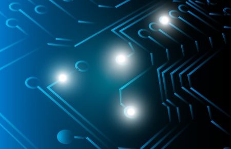Microchip backgroundのイラスト素材