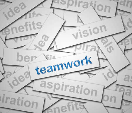 Teamwork business conceptの写真素材