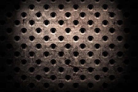 Grid grungy background in colorの写真素材