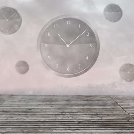 Time - business strategy concept in colorの写真素材