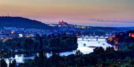 Prague castle, Czech Republic, Europeの写真素材