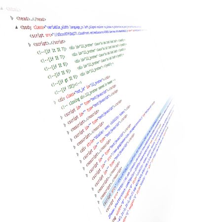 Source code technology background, illustration