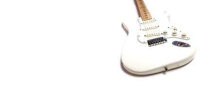 Vintage Heavy Relic Electric Guitar Close upの写真素材