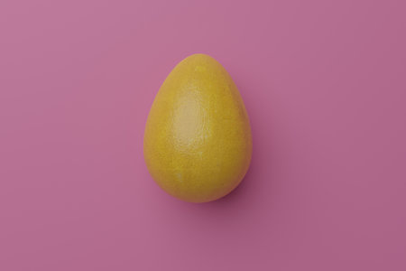 Brown eggs with faces drawn at surfaceの写真素材