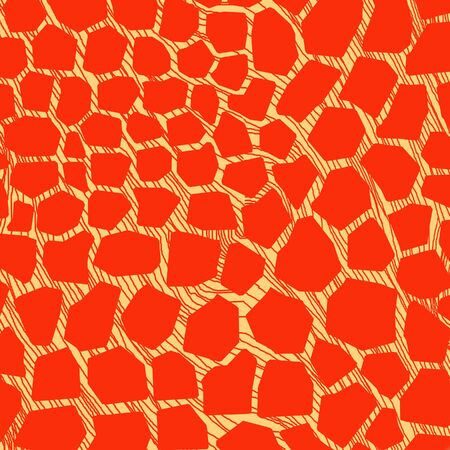 Abstract background spotted in red yellow, orange colorsの写真素材