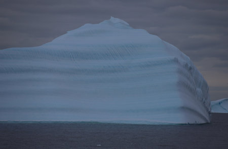 Antarctic icebergの写真素材