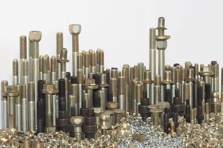 Fixture, wood, the river, the ground, iron.の写真素材