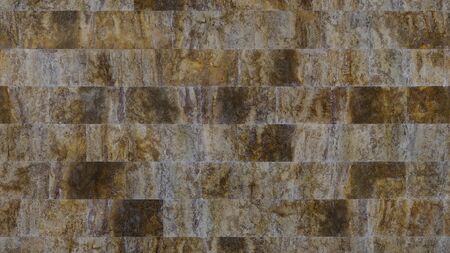 Background texture image of yellow tiles.の写真素材