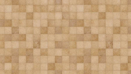 Red brick tile wall surface texture image as background.の写真素材