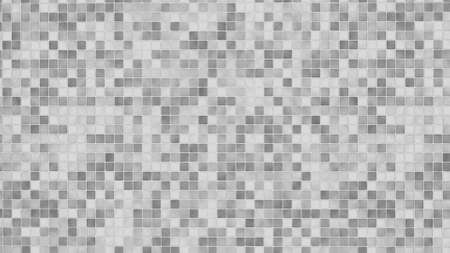 Small square shaped pool tiles surface texture as background image.の写真素材