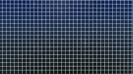 Square shaped blue tiles surface texture as background imageの写真素材