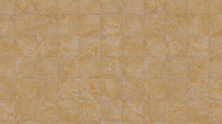 Square shaped orange toilet tiles surface texture as a background image.の写真素材