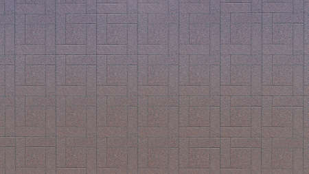3d rendering. 3d illustration of a gray brick wall background.の写真素材